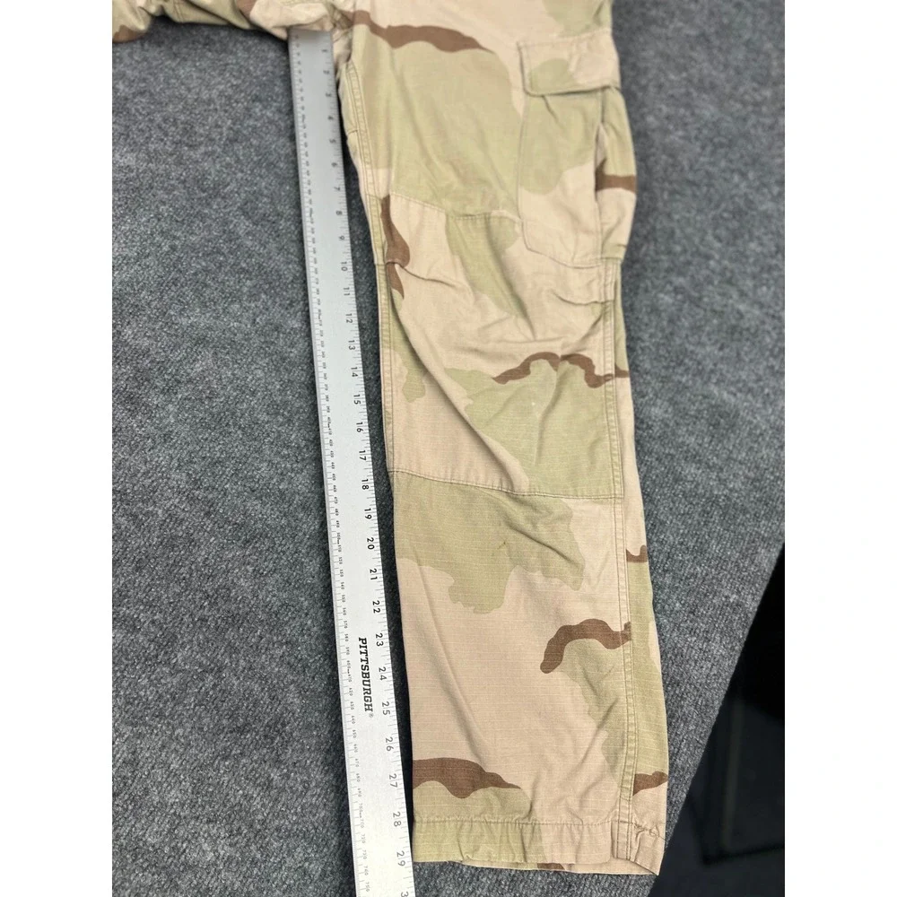 US Military 3 Color Desert Camo BDU Cargo Pants Small Regular 100% Cotton 1991